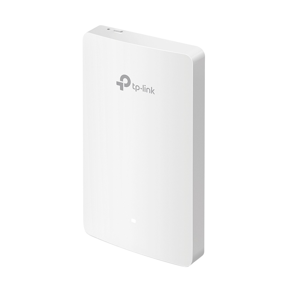 TP-Link Omada EAP235-Wall Access Point Wall-Plate AC1200, 1167 Mbit/s, Dual Band 2.4/5 GHz, Supporto Power over Ethernet (PoE), 4 Porte Gigabit