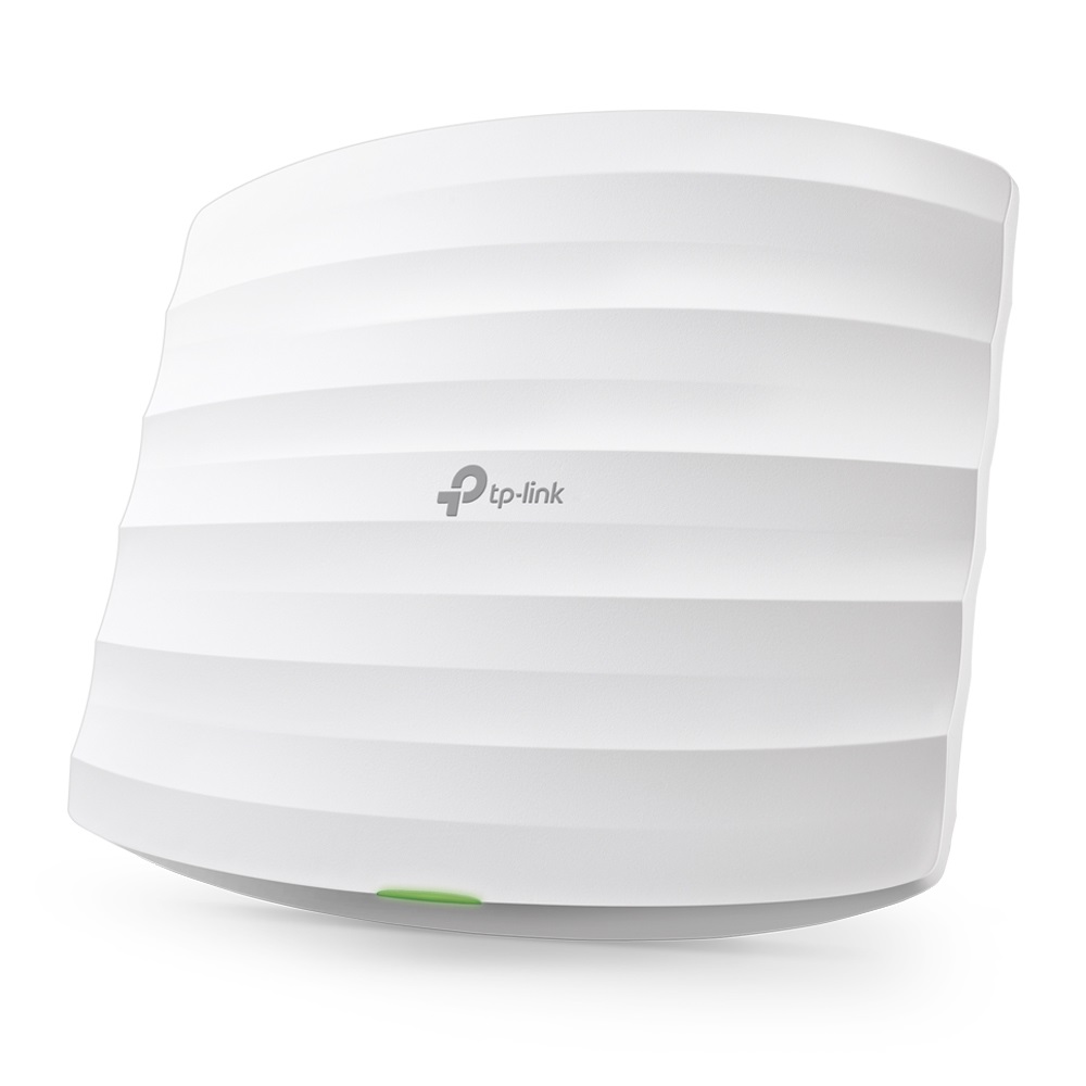 TP-Link EAP110 Access Point Wireless N 300 Mbit/s Bianco con Supporto Power over Ethernet (PoE) e Montaggio a Soffitto/Muro