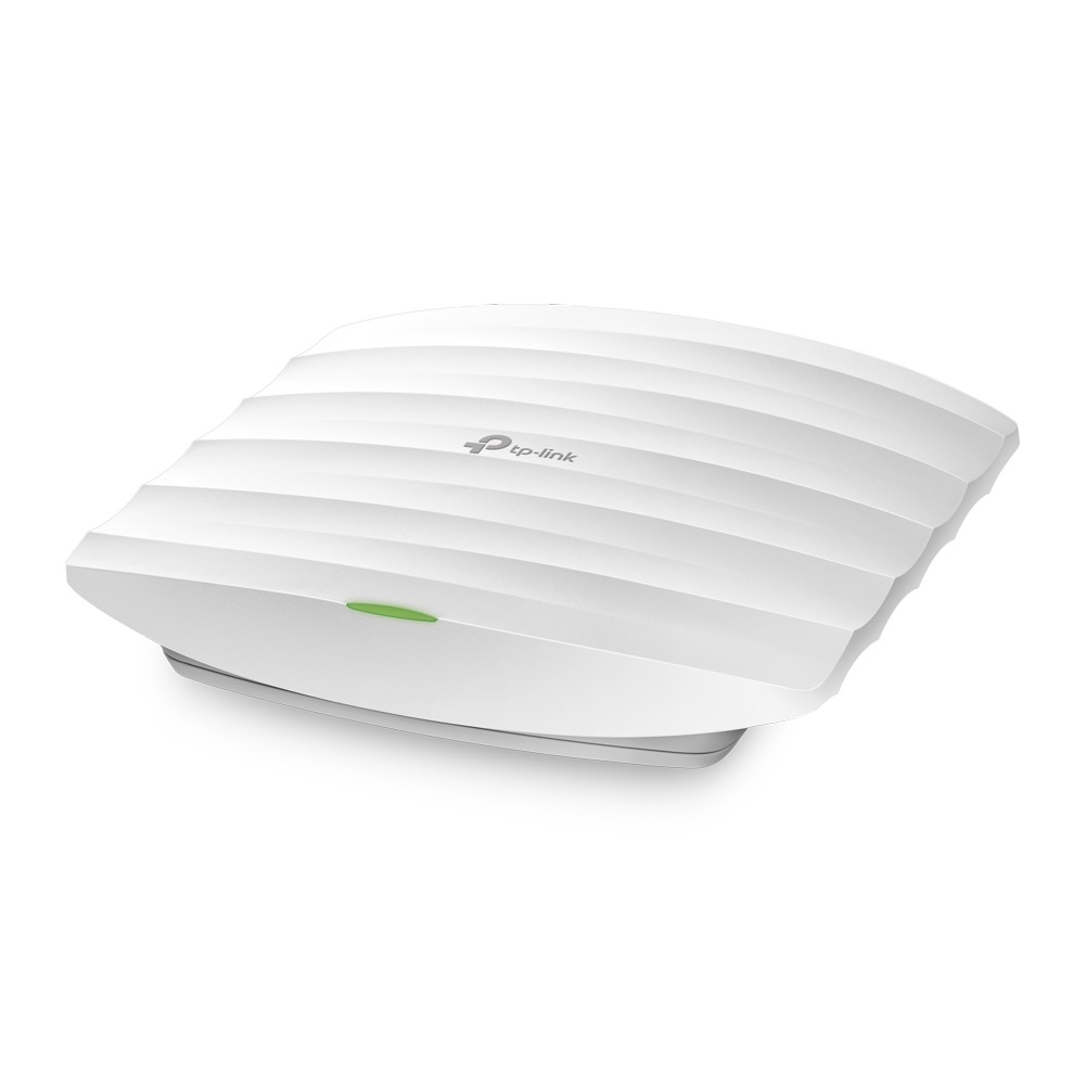 TP-Link EAP110 Access Point Wireless N 300 Mbit/s Bianco con Supporto Power over Ethernet (PoE) e Montaggio a Soffitto/Muro