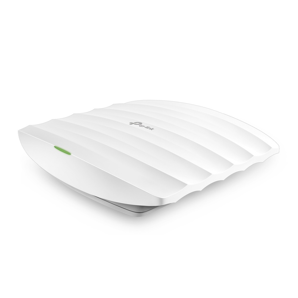 TP-Link EAP110 Access Point Wireless N 300 Mbit/s Bianco con Supporto Power over Ethernet (PoE) e Montaggio a Soffitto/Muro