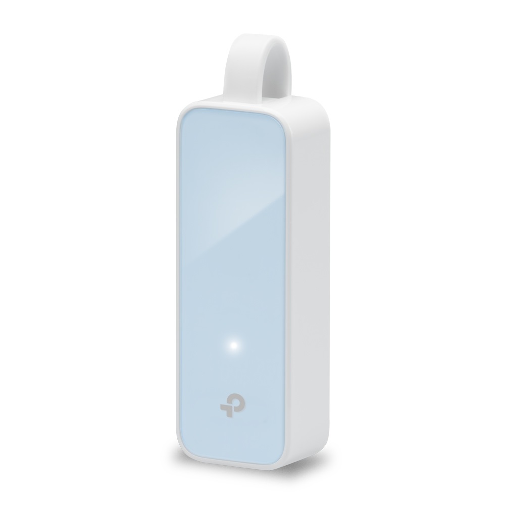 TP-Link UE200 Adattatore di rete USB 2.0 a Ethernet 10/100 Mbps, Design Compatto e Portatile, Blu e Bianco