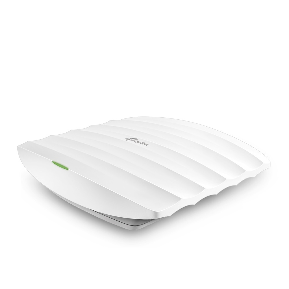 TP-Link Omada EAP225 Access Point Wi-Fi Dual Band AC1350, 1350 Mbit/s, Supporto Power over Ethernet (PoE), Montaggio a Soffitto o Parete, Bianco