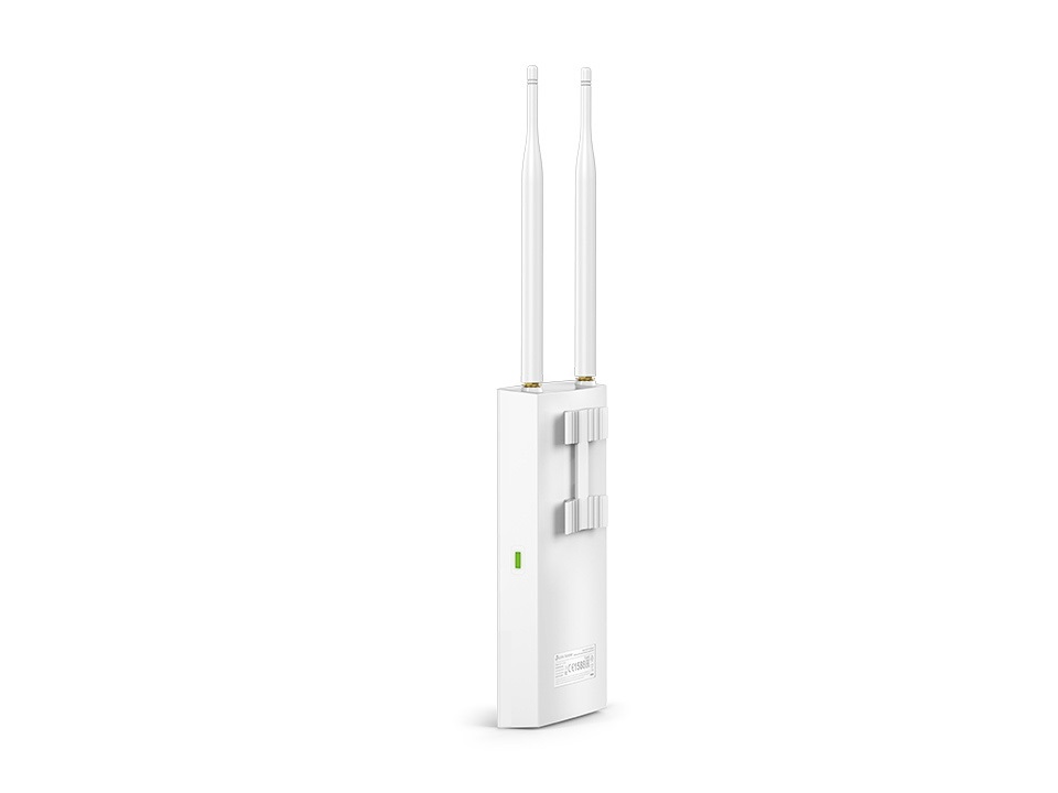 TP-Link Omada EAP110-Outdoor Access Point Esterno Wi-Fi N300 Mbps, 2.4 GHz, IP65, Supporto Power over Ethernet (PoE)