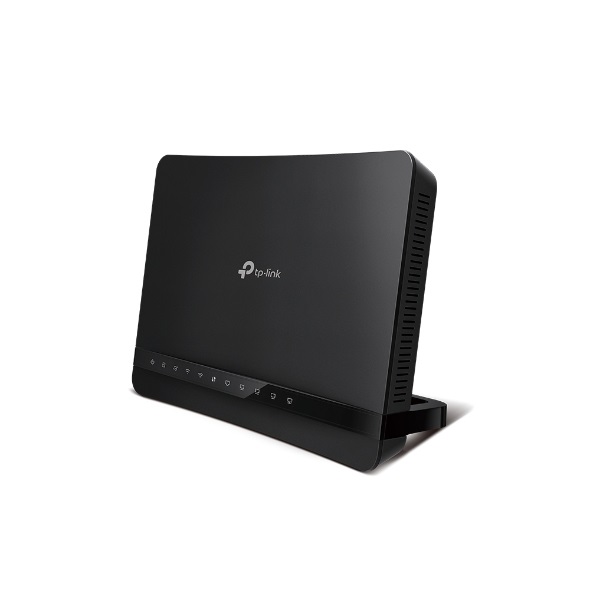 TP-Link Archer VR1200 Router ADSL/VDSL Wi-Fi AC1200 Dual-band (2.4 GHz/5 GHz) Nero con 4 Porte Gigabit e 1 Porta USB