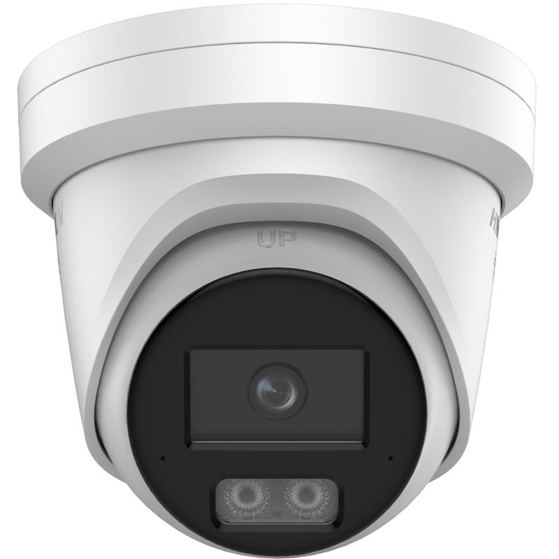 Hikvision Pro Series ColorVu DS-2CD2387G3-LI2UY (2.8MM) Telecamera di Sorveglianza IP per Interno ed Esterno, Risoluzione 4K, Montaggio a Soffitto