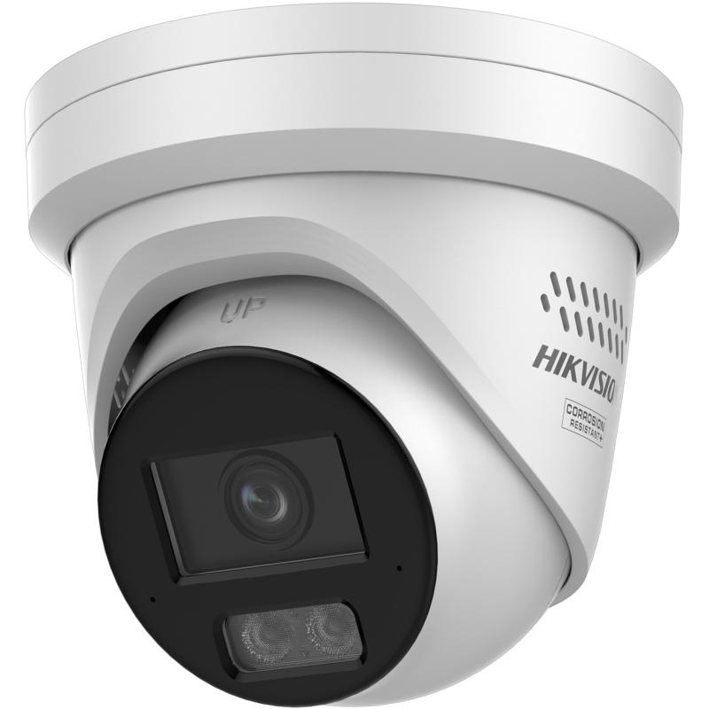 Hikvision Telecamera IP 4MP ColorVu 3.0 Dome da Esterno con Visione Notturna a Colori e Audio