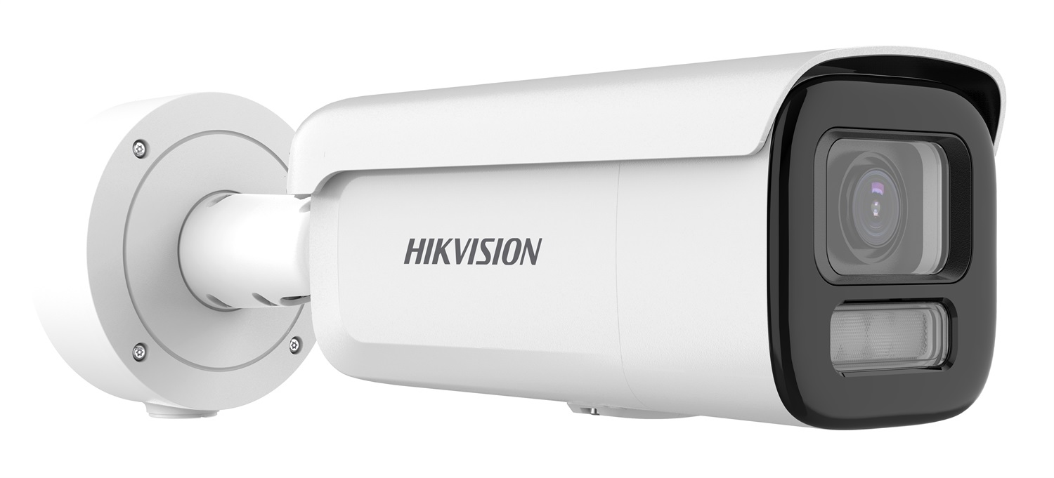 Hikvision Telecamera di Sicurezza IP Esterno 8 MP Pallottola Varifocale Motorizzata (2.8-12mm) Bianco