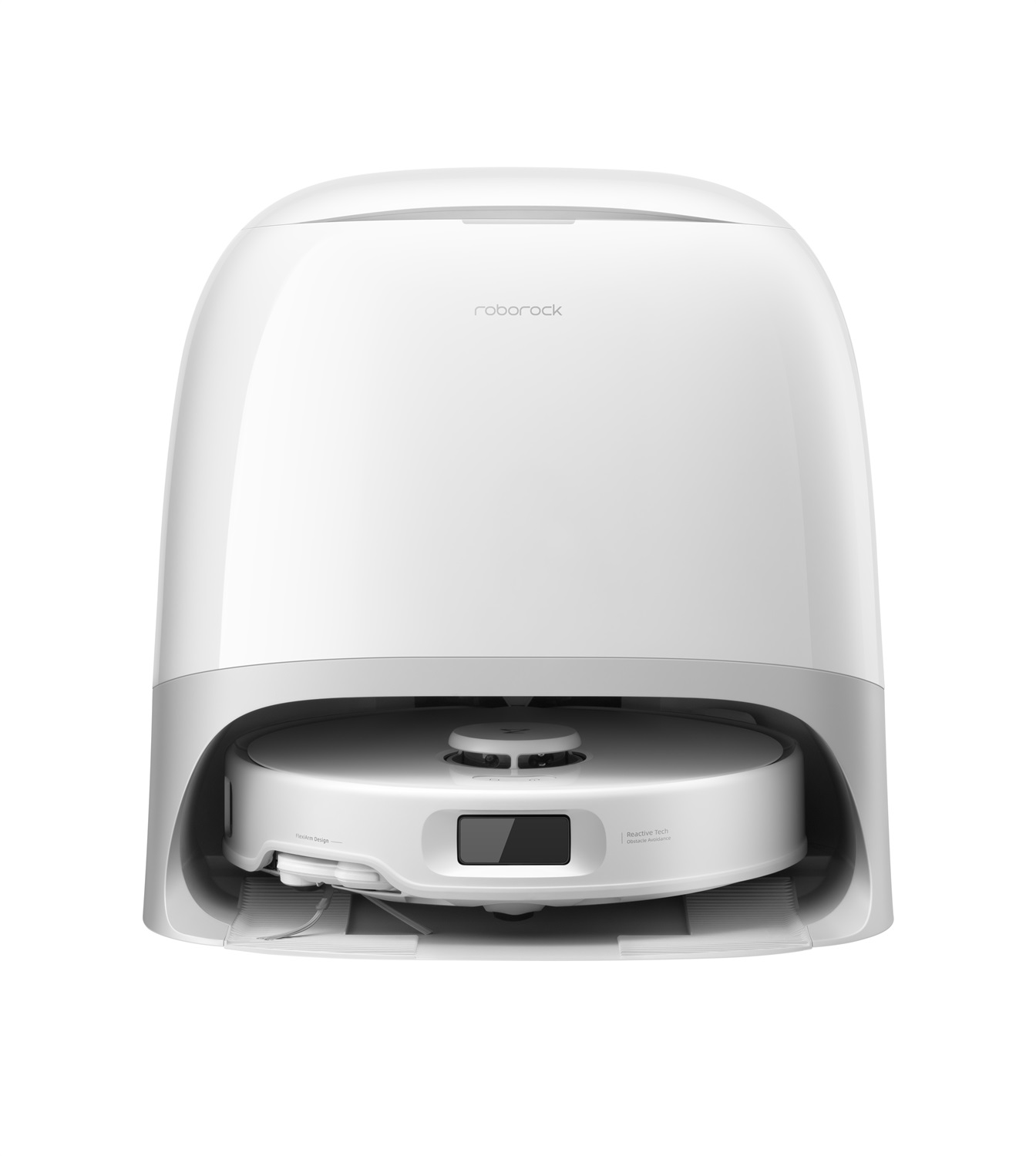 Roborock Qrevo Curv 5A1 0,325 L Nero, Bianco