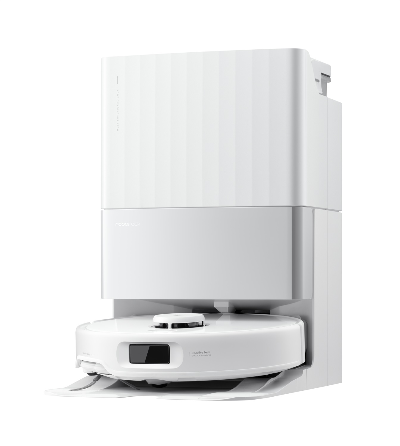 Roborock Qrevo Edge 5V1 - Sacchetto per la polvere Bianco con Doppio sistema di protezione dai grovigli