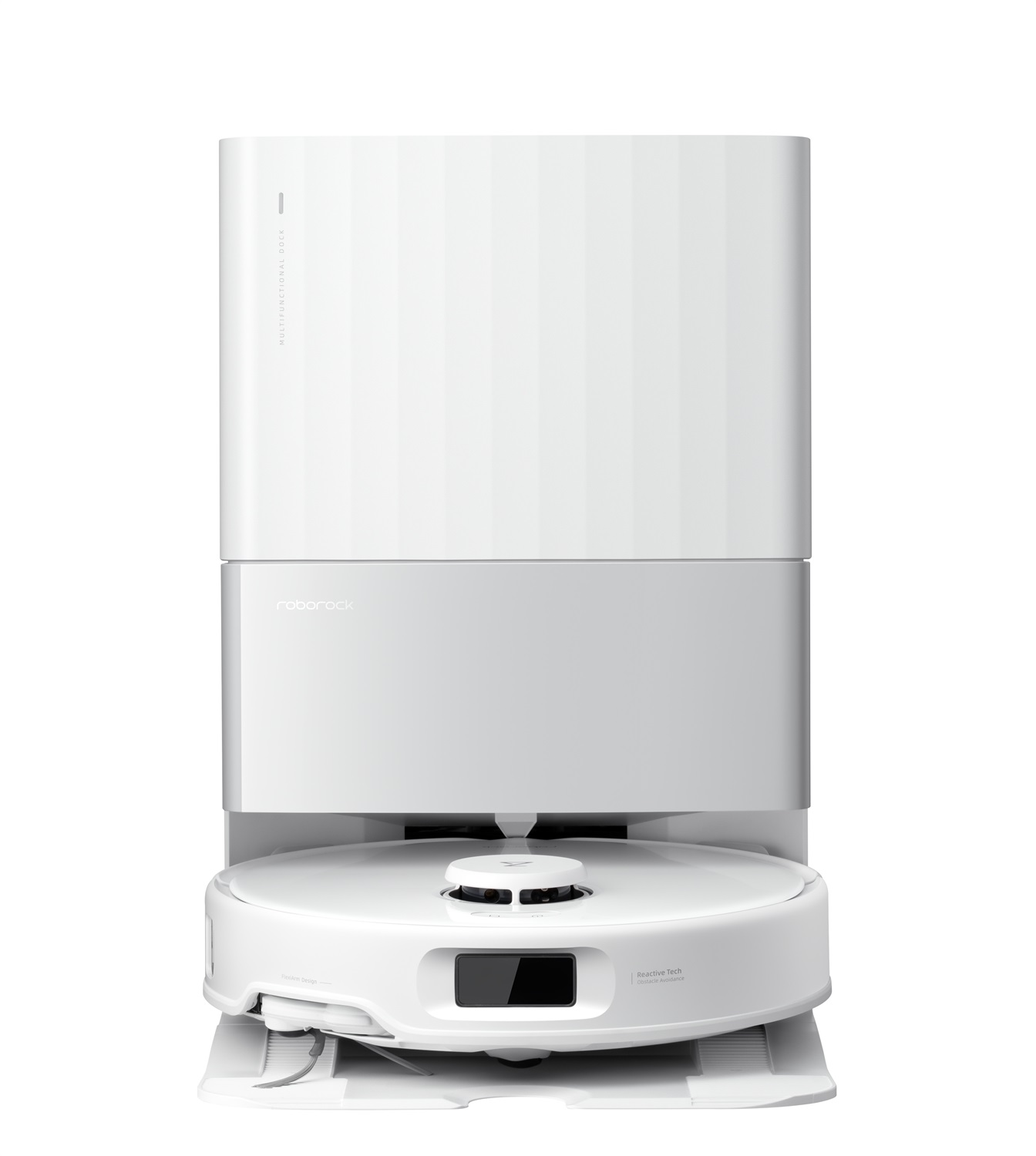 Roborock Qrevo Edge 5V1 - Sacchetto per la polvere Bianco con Doppio sistema di protezione dai grovigli