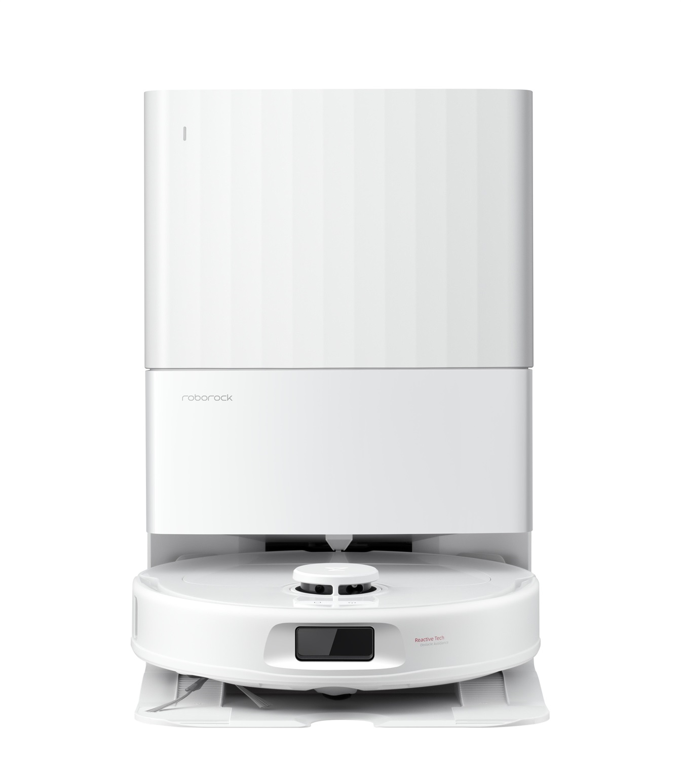 ROBOROCK QR 598 - Robot Aspirapolvere Bianco con Funzione Lava e Aspira, Autonomia 180 min, Contenitore Polvere 2.7 L