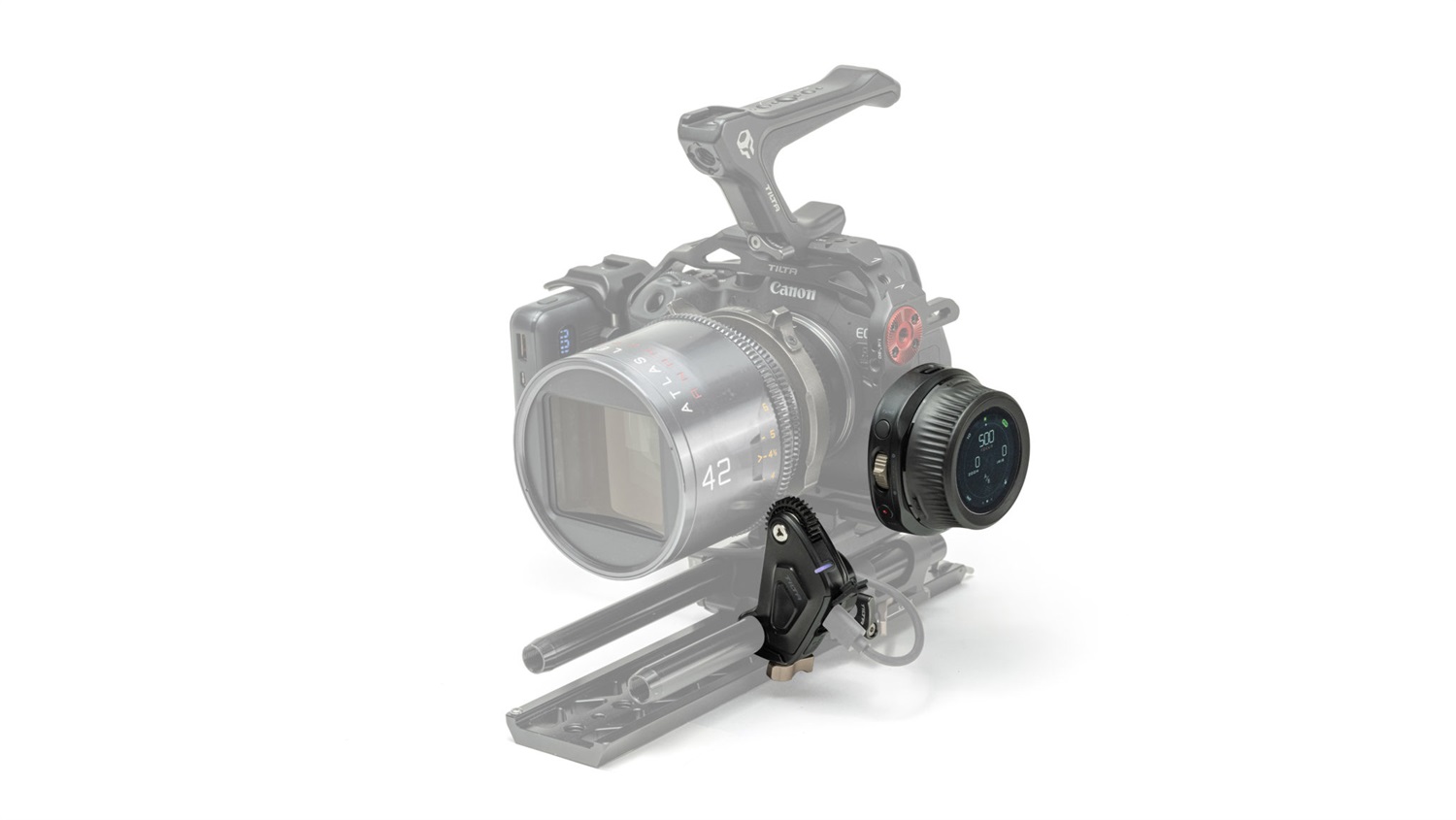 Tilta WLC-T05 Supporto per Obiettivo Nero Compatibile con DJI RS2 e RS3 Pro