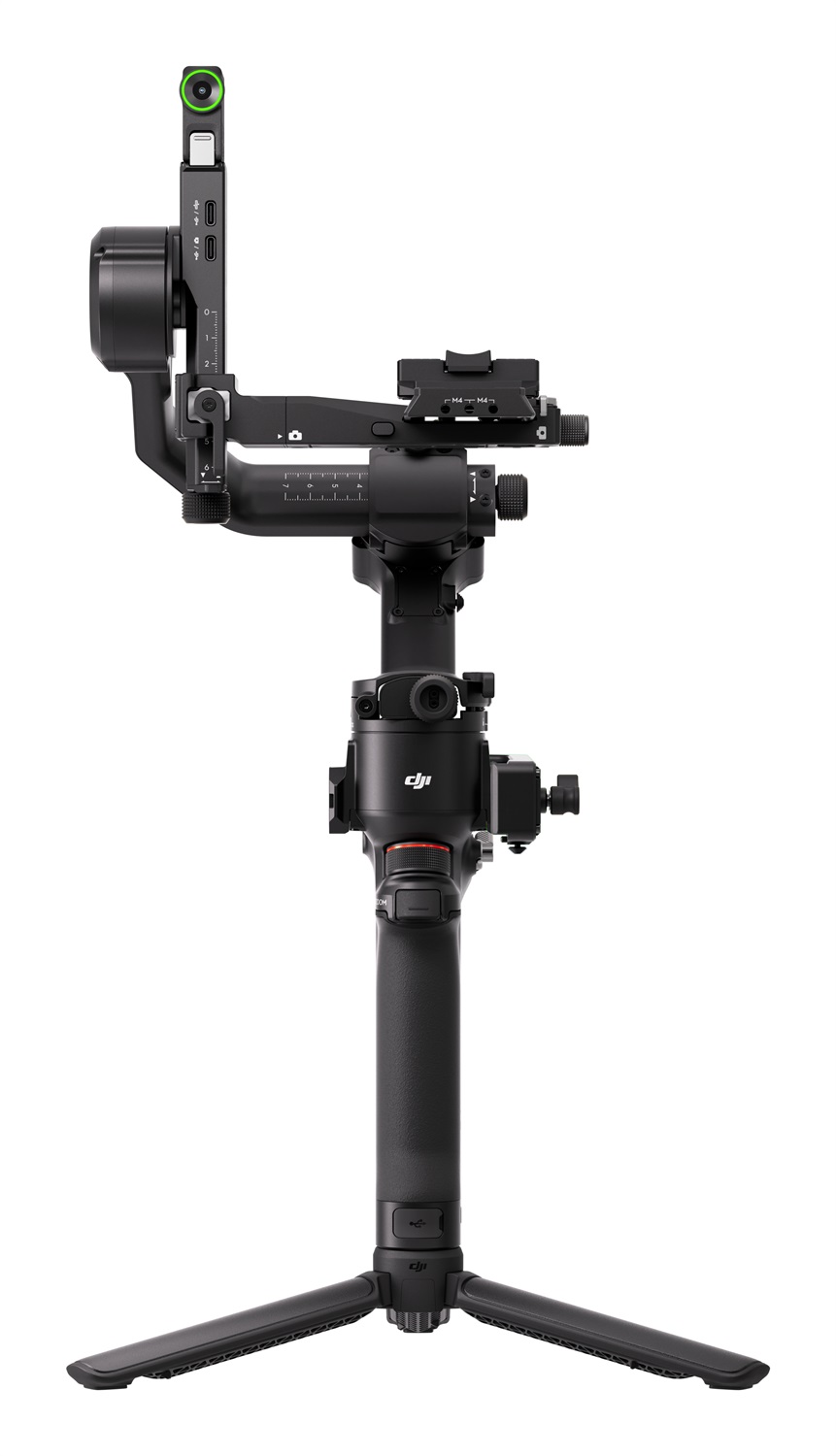 DJI RS 5 Stabilizzatore per Fotocamera - Compatibile con Canon, Sony, Panasonic, Nikon e Fujifilm, Manopole di Regolazione Fine e Blocco Automatico degli Assi