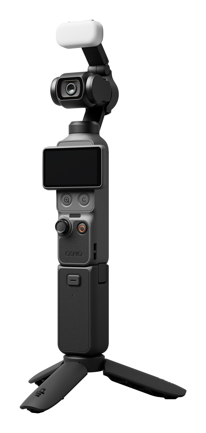 DJI Osmo Pocket 4 - Videocamera con Gimbal, Sensore Potente e Tracciamento Intelligente
