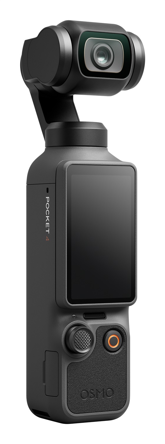 DJI Osmo Pocket 4 - Videocamera con Gimbal, Prestazioni Professionali e Funzioni di Tracciamento Intelligenti