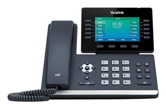 Yealink SIP-T54W Telefono IP Nero 10 Linee Wi-Fi LCD 4.3