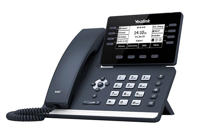 Yealink SIP-T53W Telefono IP Grigio/Nero 8 Linee LCD Wi-Fi con Bluetooth per Ufficio VoIP