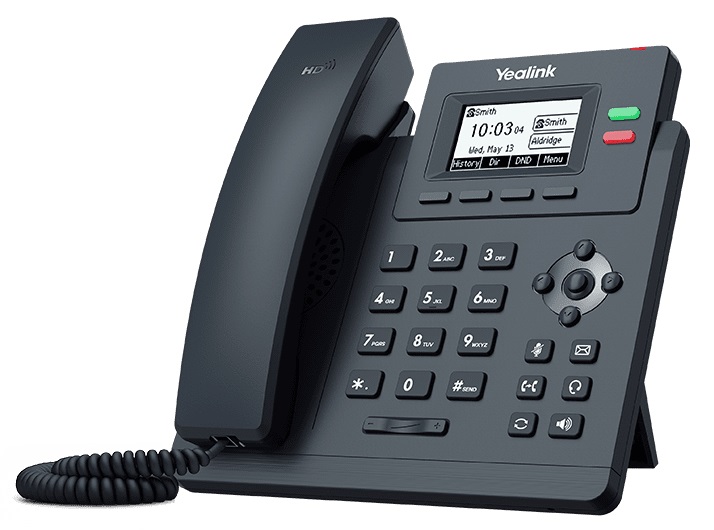 Yealink SIP-T31 Telefono IP Grigio con Display LCD e 2 Conti SIP con PSU