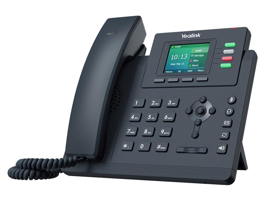 Yealink SIP-T33G Telefono IP Grigio Cornetta Cablata 4 Linee LED 1000 Voci