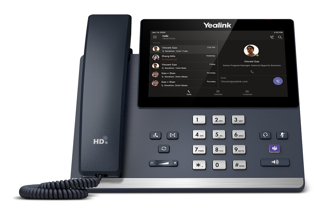 Yealink MP56 E2 Teams Telefono IP Grigio con Display LCD 7