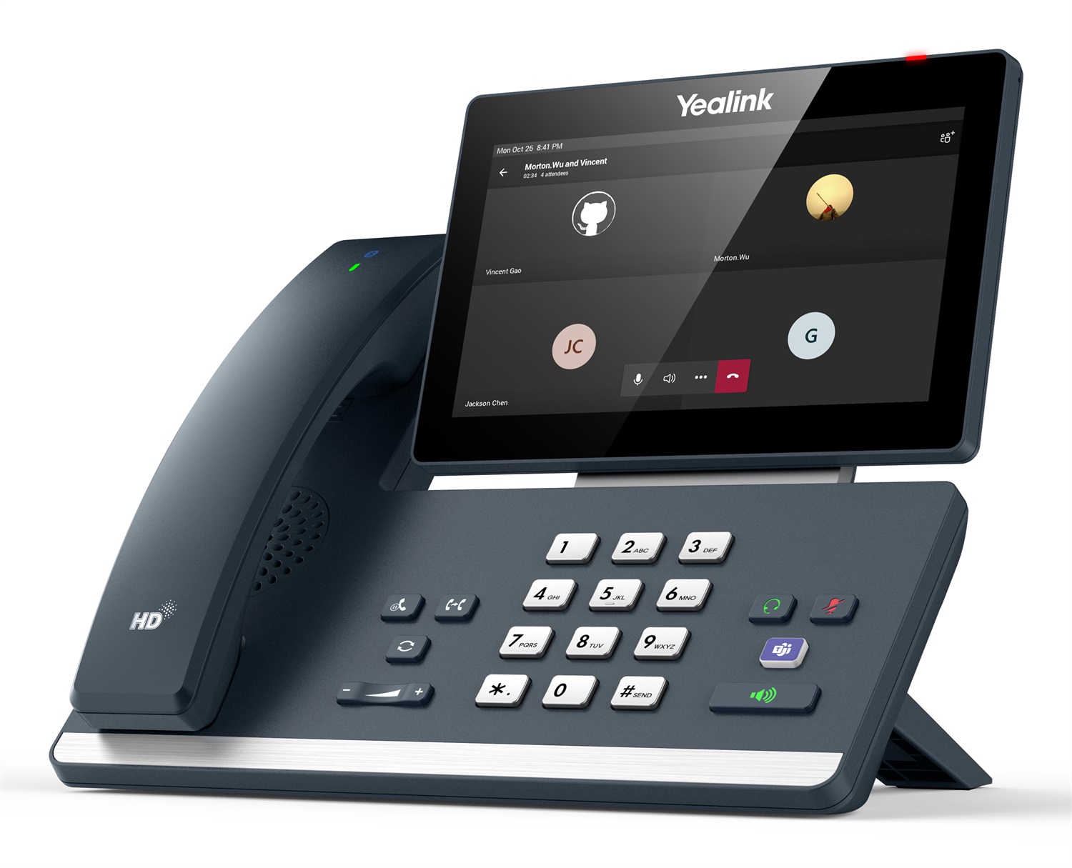 Yealink MP58-WH E2 Teams Telefono IP Grigio con Display Touchscreen LCD 7