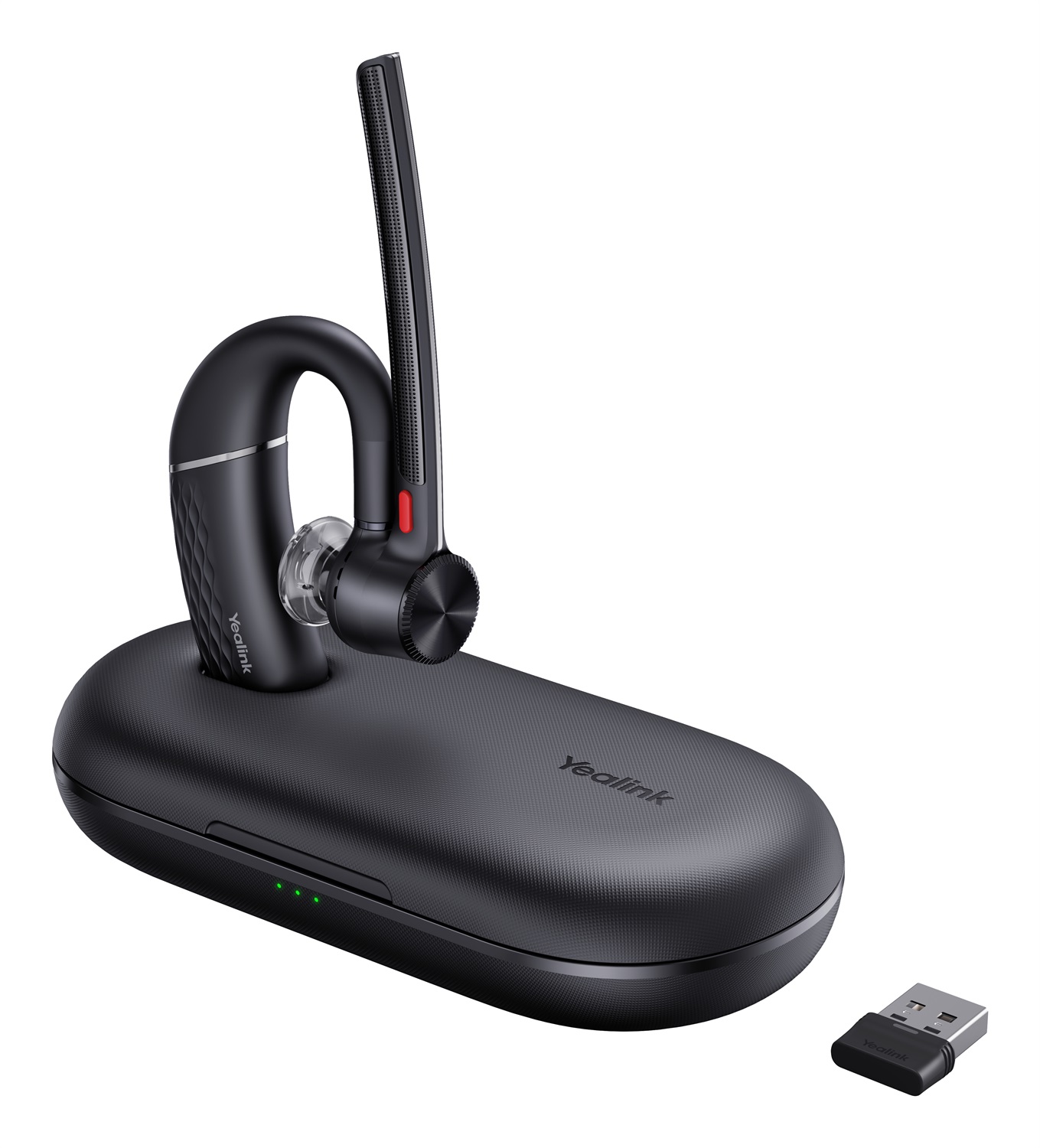 Yealink BH71 Pro Auricolare Wireless A clip USB-C/A Bluetooth per Ufficio - Nero