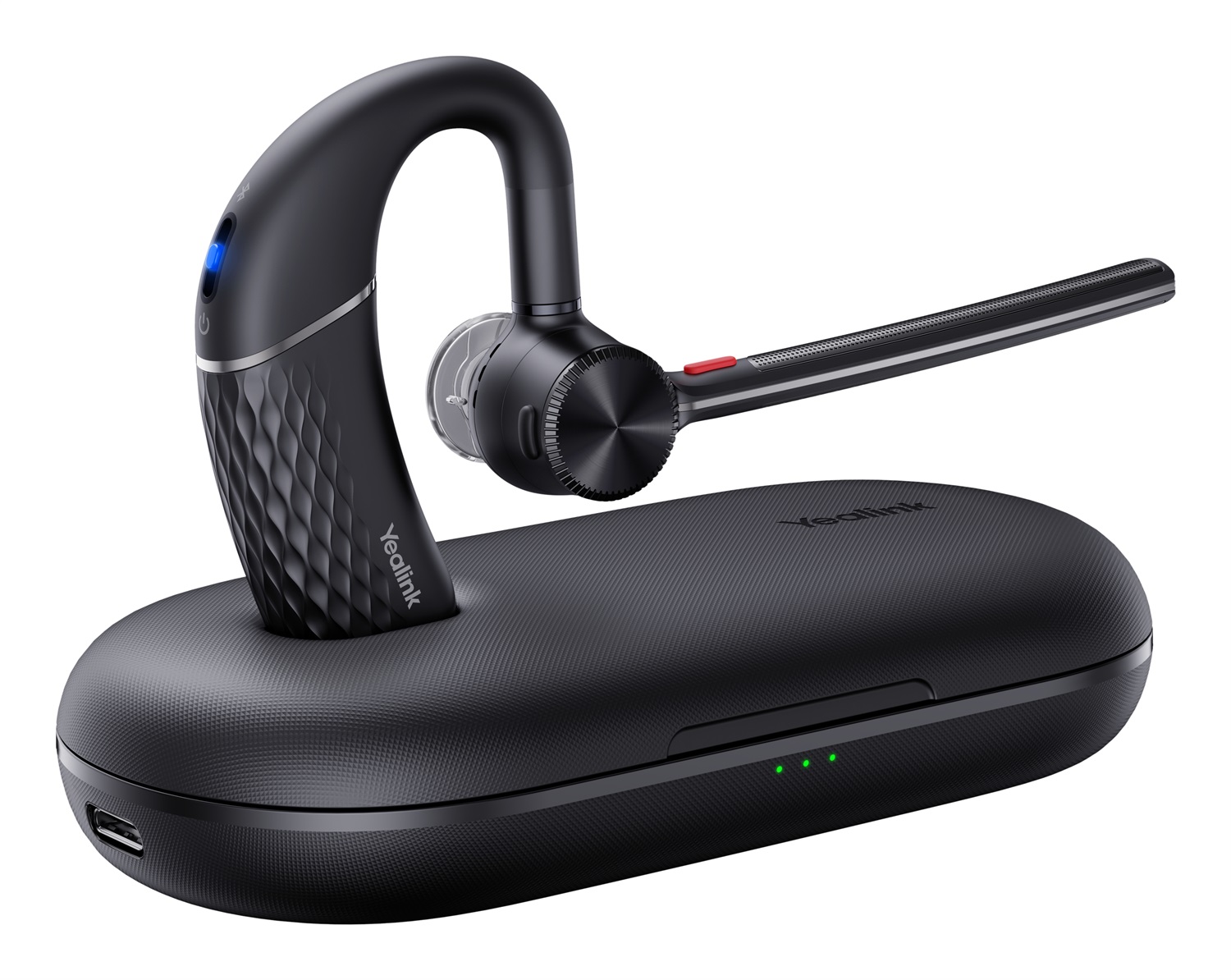 Yealink BH71 Pro Auricolare Wireless A clip USB-C/A Bluetooth per Ufficio - Nero