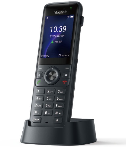 Yealink AX83H Telefono IP Nero con Display TFT 2,4'' Wi-Fi 6 e Bluetooth 5.0