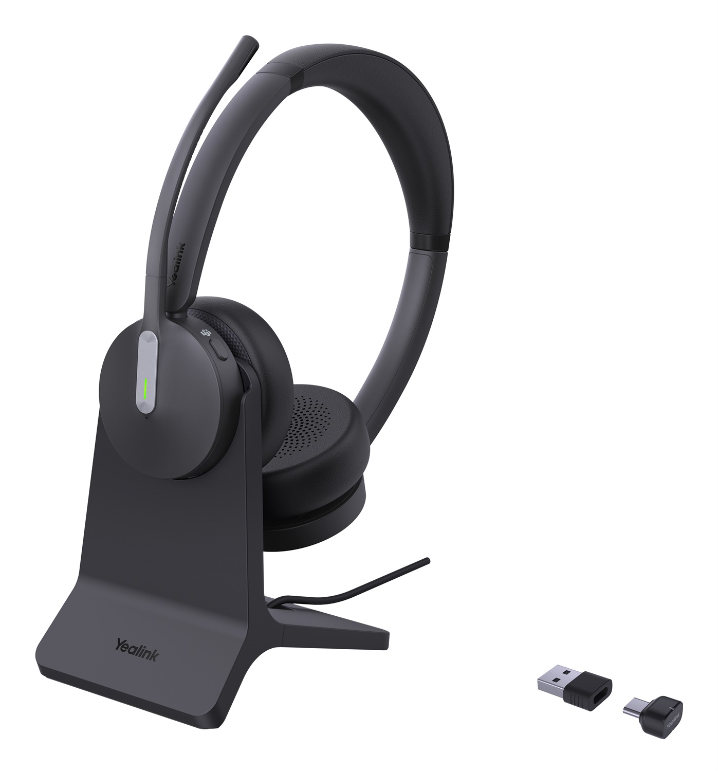 Yealink BH70 - Cuffie Wireless Bluetooth con Supporto USB-C/A, Compatibili con Microsoft Teams