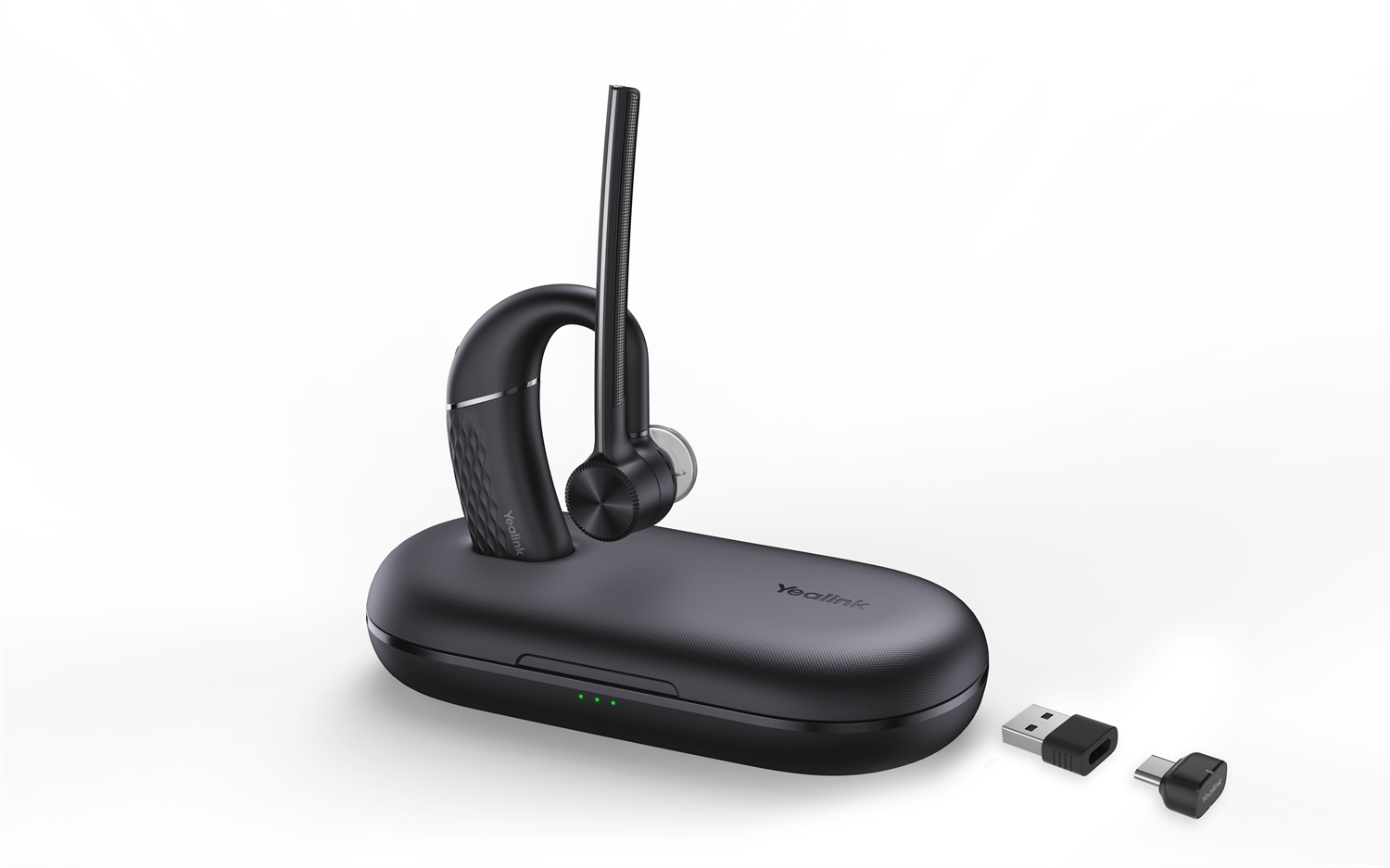 Yealink BH71 Pro Auricolare Wireless Bluetooth per Ufficio - Nero, 100-20000 Hz, 18 g