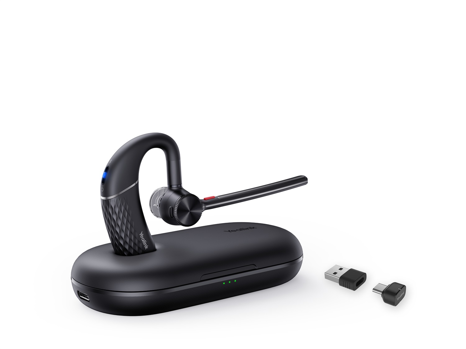 Yealink BH71 Pro Auricolare Wireless Bluetooth per Ufficio - Nero, 100-20000 Hz, 18 g