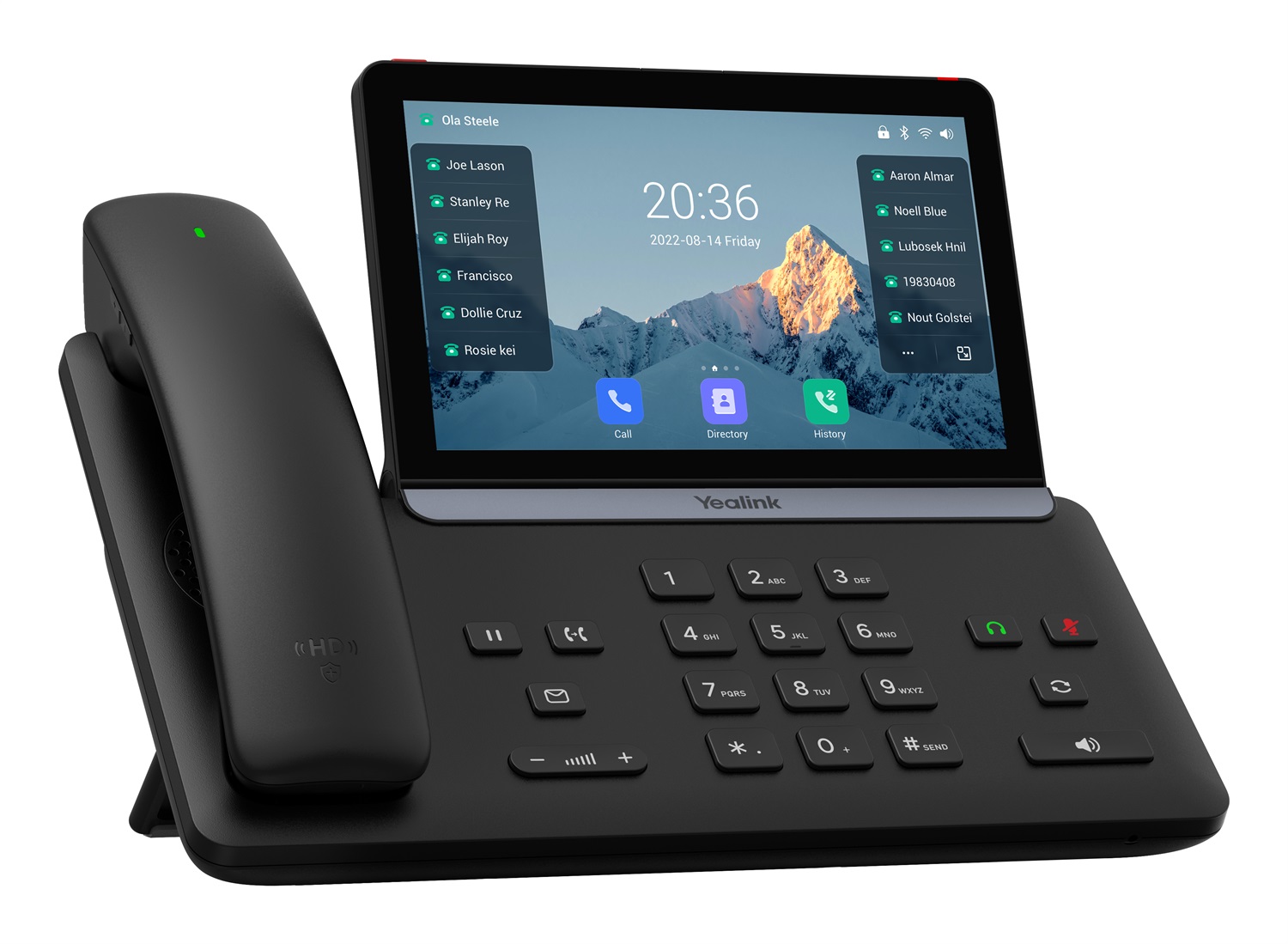 Yealink SIP-T88W Pro - Telefono IP/VoIP con Touchscreen 7'' e Android 13