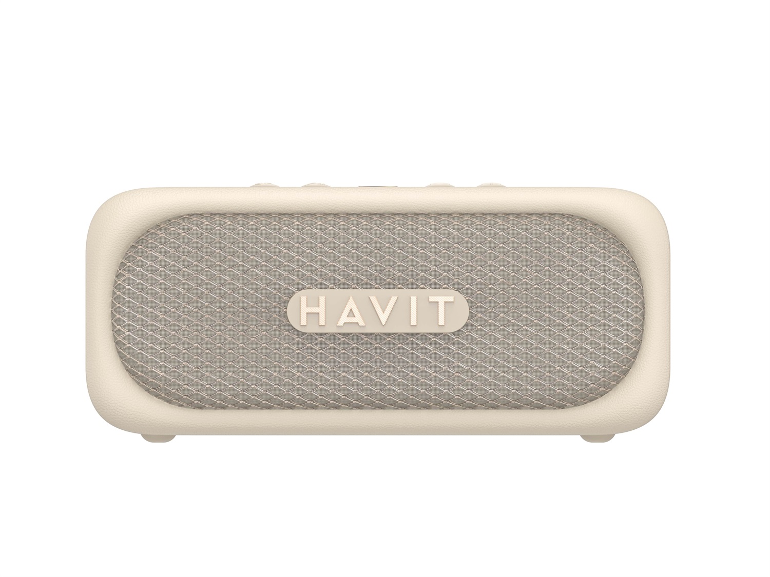 Havit SK905BT - Altoparlante Wireless Bluetooth 5.3 Beige con TWS, Vivavoce e Impermeabilità IPX7