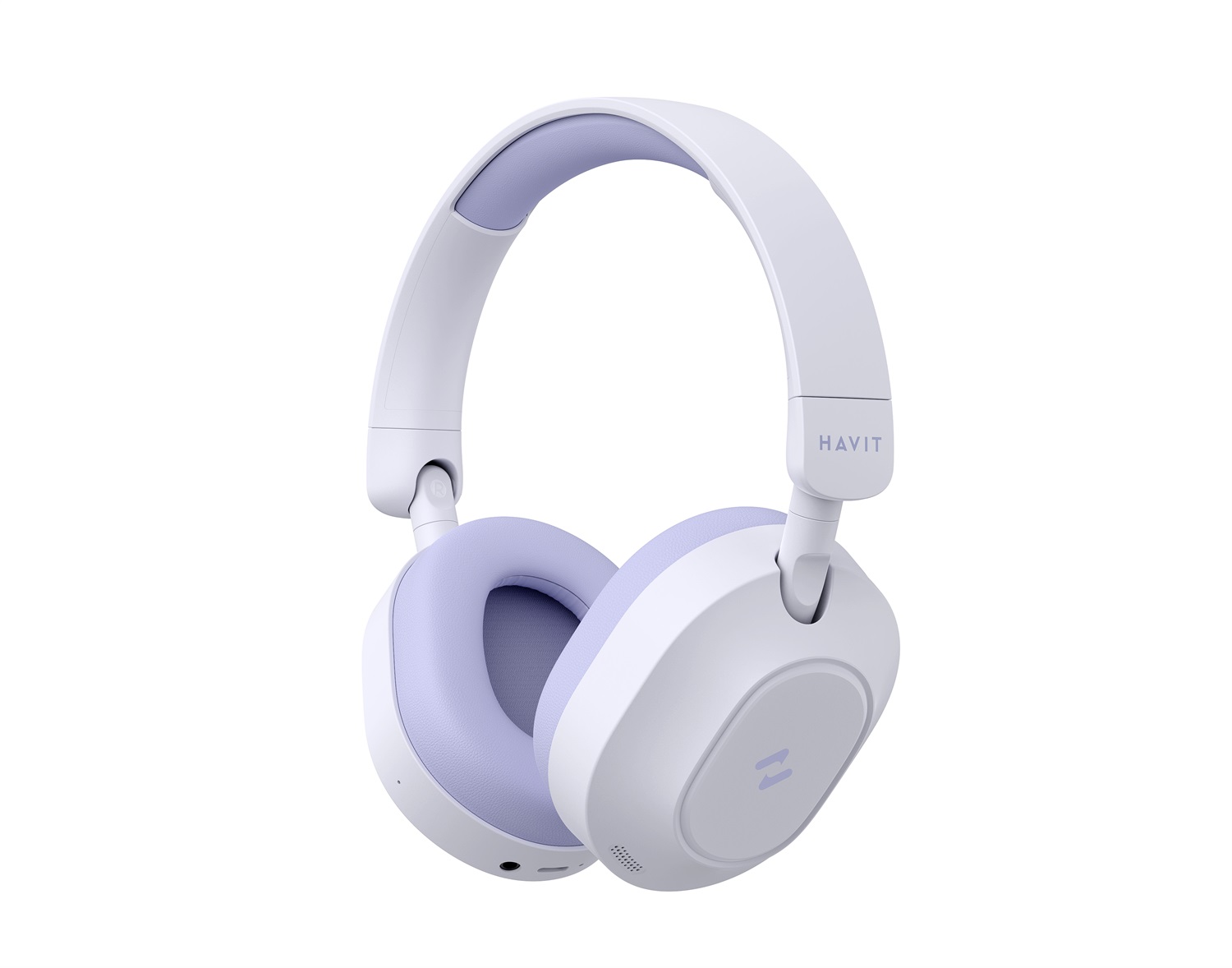 HAVIT Cuffie H668BT Wireless Bluetooth con Microfono Viola