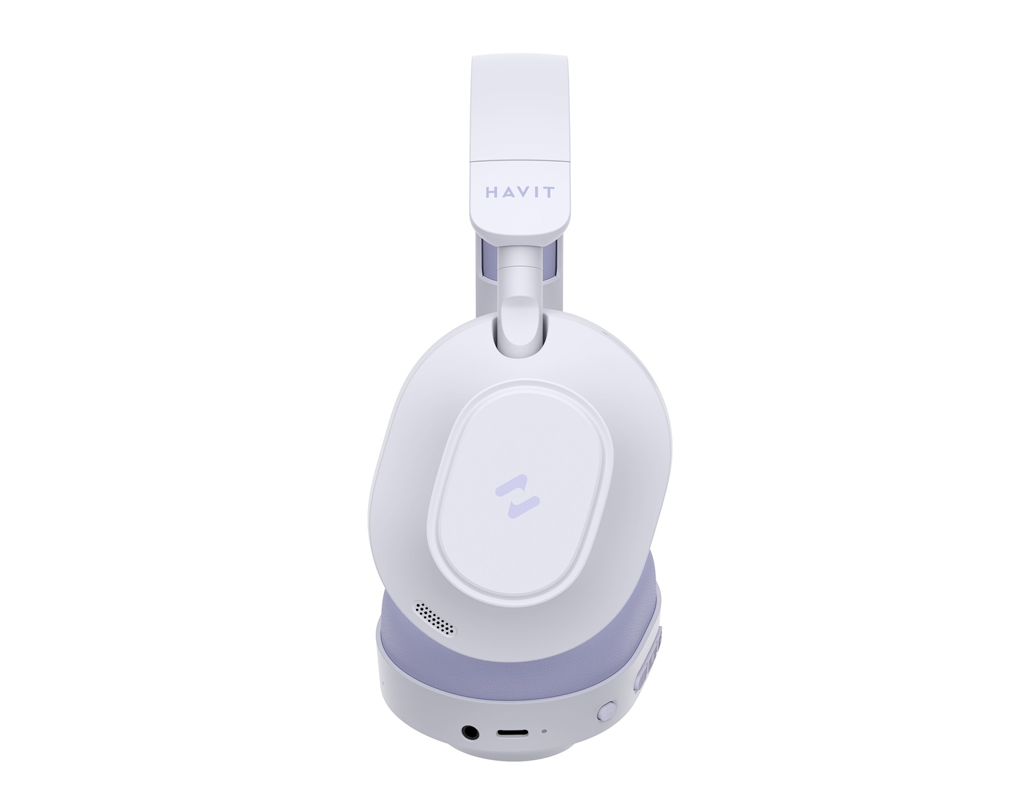 HAVIT Cuffie H668BT Wireless Bluetooth con Microfono Viola