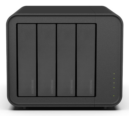 TerraMaster F4-424 Server NAS 4Bay con Processore Intel® N N95, 8 GB DDR5, Colore Nero, Senza Disco