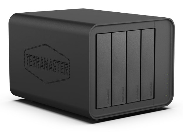 TerraMaster F4-424 Server NAS 4Bay con Processore Intel® N N95, 8 GB DDR5, Colore Nero, Senza Disco
