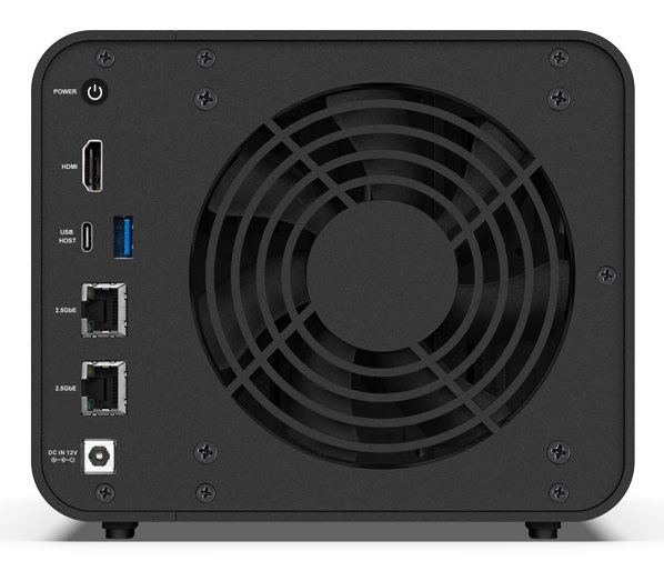 TerraMaster F4-424 Server NAS 4Bay con Processore Intel® N N95, 8 GB DDR5, Colore Nero, Senza Disco