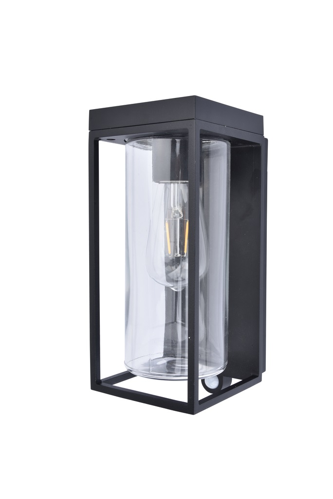 LUTEC FLAIR Applique Solare E27 con Rilevatore di Movimento, 2W in Alluminio
