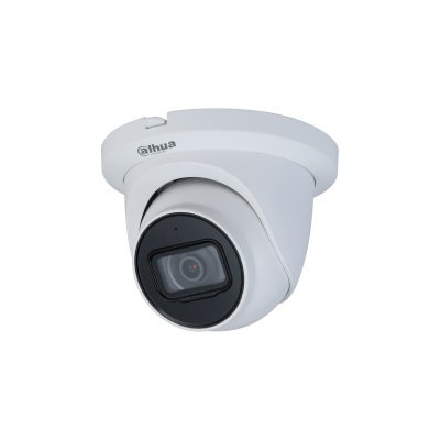 Dahua HAC-HDW1500TLMQ-A-S2 Telecamera Dome Eyeball 5MP con Smart IR 30m, Microfono, Starlight e Ottica 2.8mm - 4in1