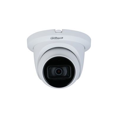 Dahua HAC-HDW1500TLMQ-A-S2 Telecamera Dome Eyeball 5MP con Smart IR 30m, Microfono, Starlight e Ottica 2.8mm - 4in1