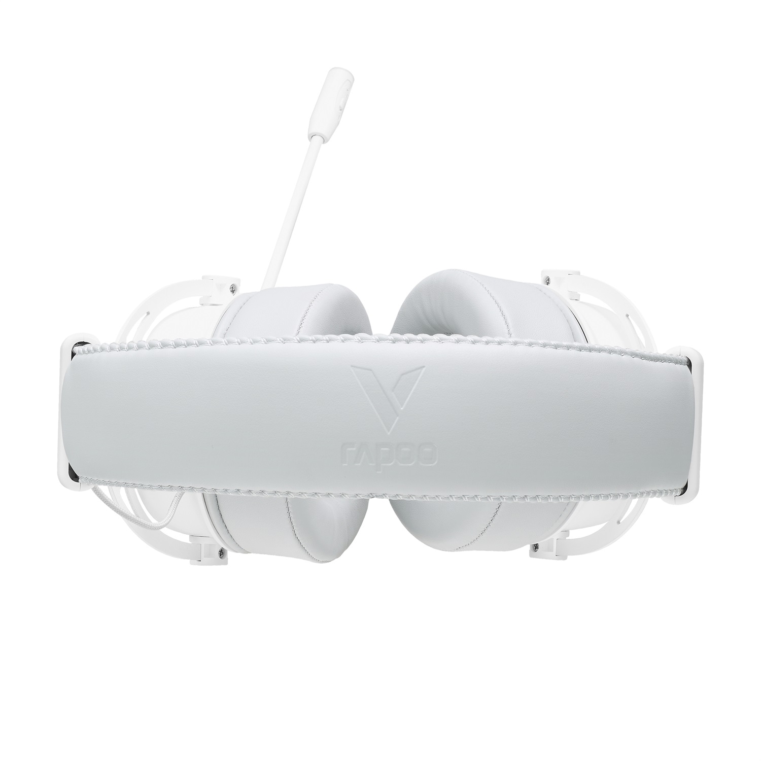 Rapoo VH800 Cuffie da Gioco Wireless Dual-mode 2.4GHz e Bluetooth 5.2, Bianco con Retroilluminazione