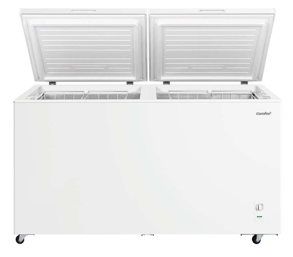 Comfee Congelatore a Pozzetto Orizzontale RCC688WH2 - Capacità 508 Litri, Classe E, Congelamento 23 kg/24h