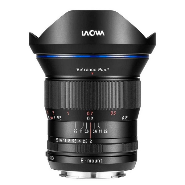 Laowa 15mm f/2 Zero-D Obiettivo Grandangolare Ultra Ampio per Monture Sony FE - Zero Distorsione