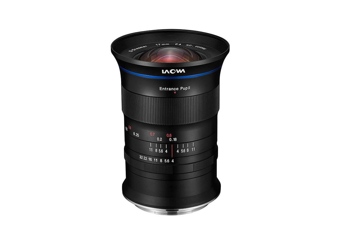 Laowa 17mm f/4 Ultra-Wide GFX Zero Distortion - Obiettivo per Fujifilm G-Mount