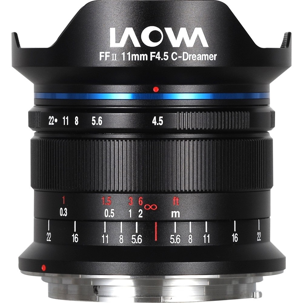 Laowa Venus 11mm f/4.5 FF RL Obiettivo Mirrorless per Canon RF - Angolo di Vista 126°