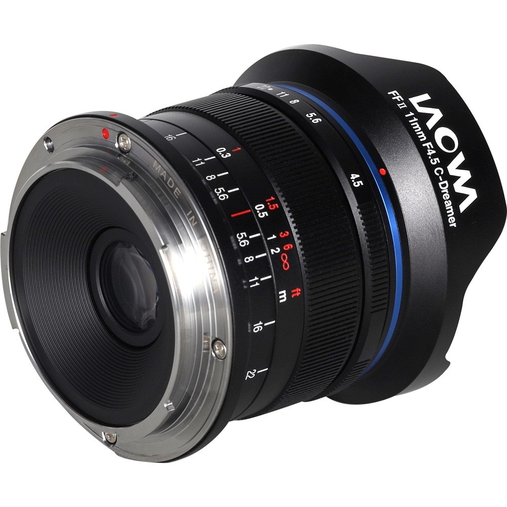 Laowa Venus 11mm f/4.5 FF RL Obiettivo Mirrorless per Canon RF - Angolo di Vista 126°