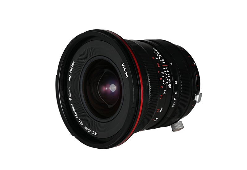 Laowa 20mm f/4.0 Zero-D Shift - Obiettivo Decentrabile per Canon EF