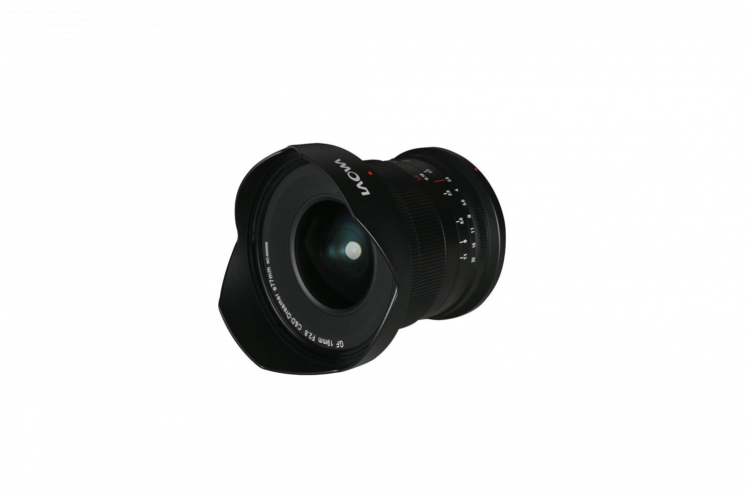 Laowa Obiettivo 19 mm f/2,8 Zero-D per FujiFilm GFX - Ultragrandangolare, compatto e senza distorsione
