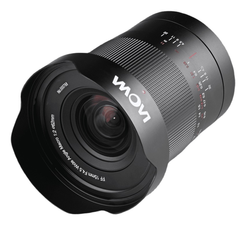 Laowa 15mm f/4.5 0.5X Wide Angle Macro per Sony E - Obiettivo grandangolare con ingrandimento 0.5x e angolo di vista di 110,5°